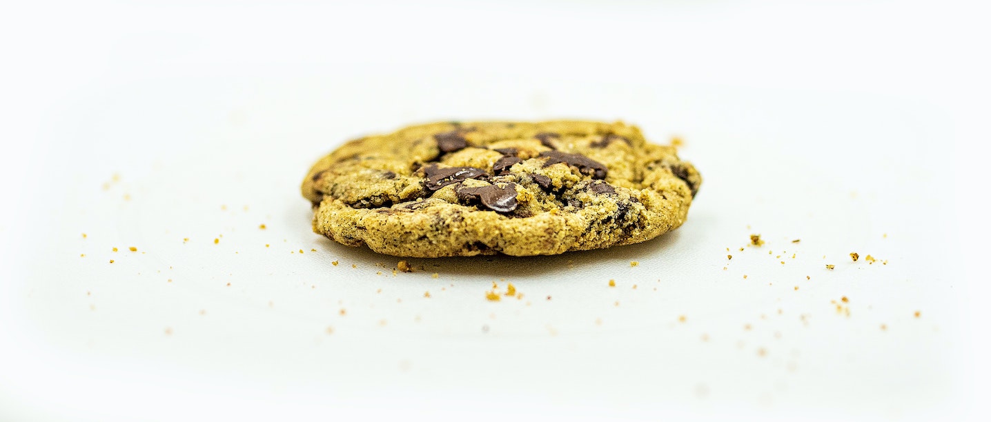 A picture of a cookie.